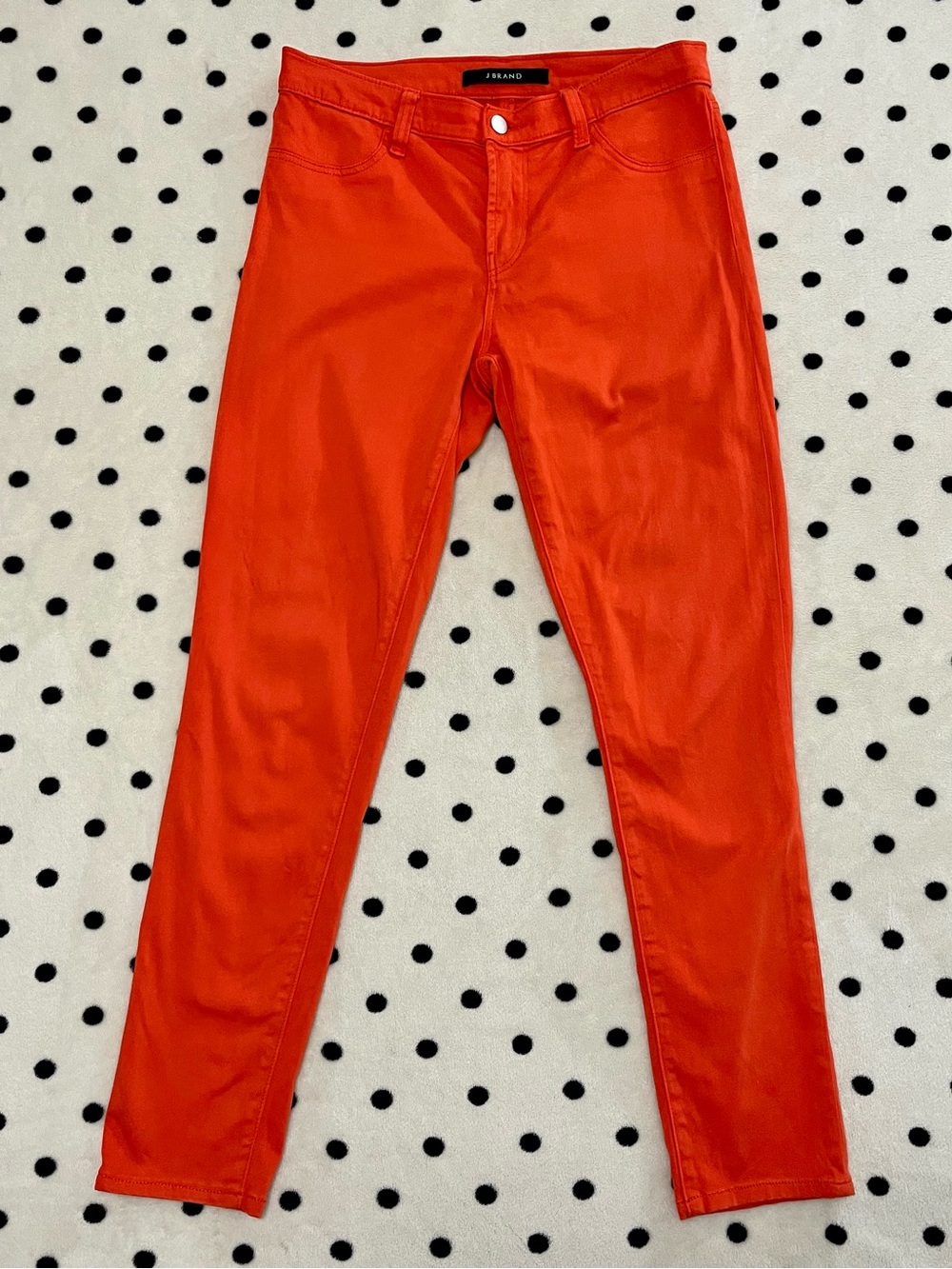 J Brand Orange Skinny Jeans Size 29
